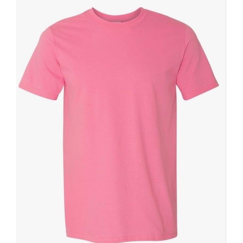 Gildan Mens Short Sleeve Ultra Cotton 2 Pack T-Shirt Pink 2XL C444